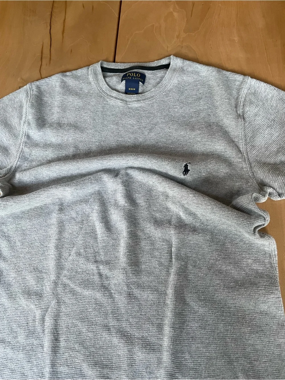 Polo Ralph Lauren gray waffle
